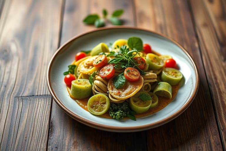 Syrlig pesto-potetsalat