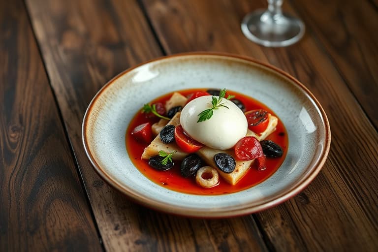 Rødt, hvitt og blåbær med Brie