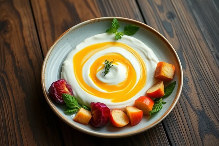 Peanøttsmør- og yoghurt-dip fra Yoplait®