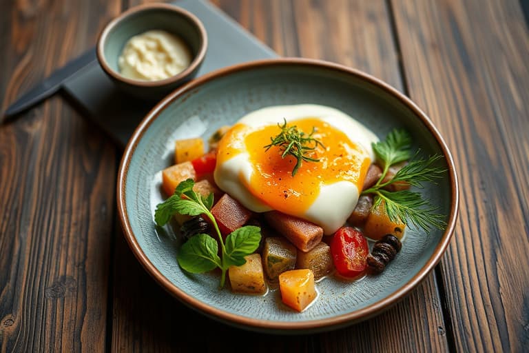 Kanel- og fersknektarinyogurt i kopp