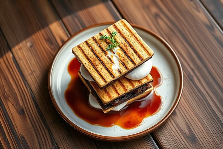 Enkel grillede S'mores