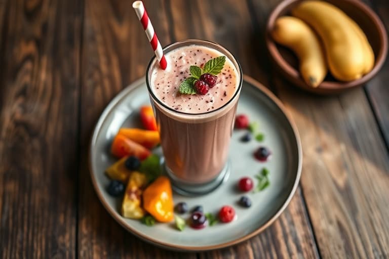 Supermatgrønn smoothie