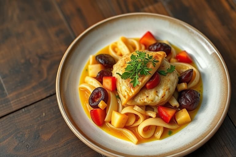 Knekk-kyllinggrateng