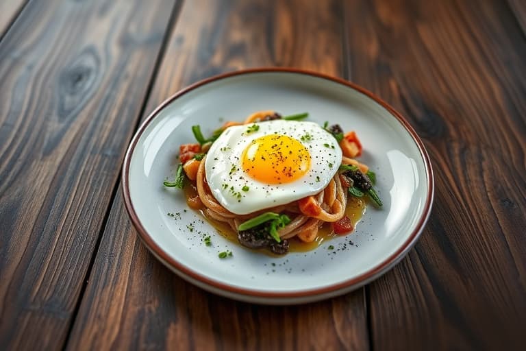 Egg- og grønnsaksrøre