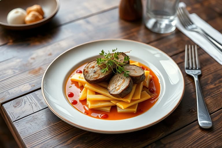 Svinekotletter med tørr eplecider