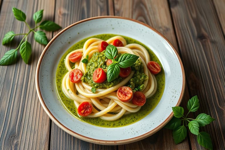 Pesto Pesto-saus (uten nøtter eller uten melk)