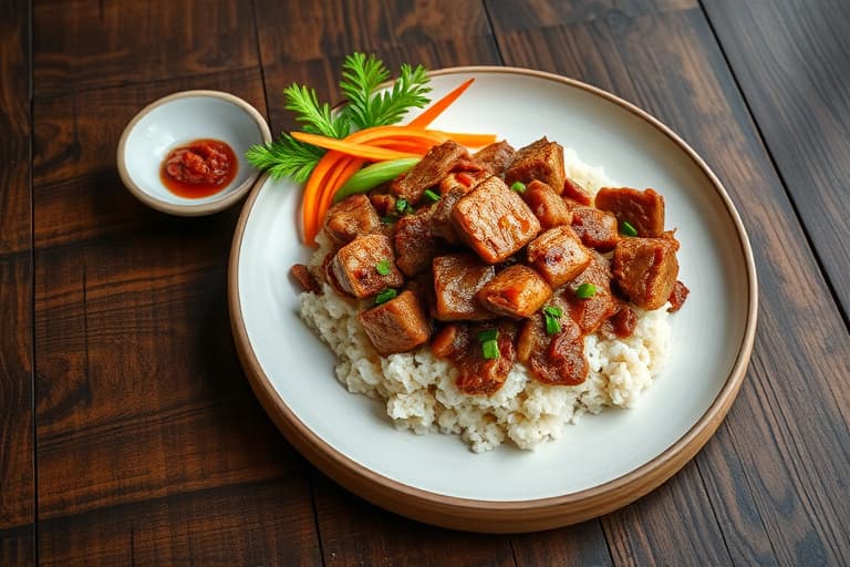 Min tante sin ekte bulgogi