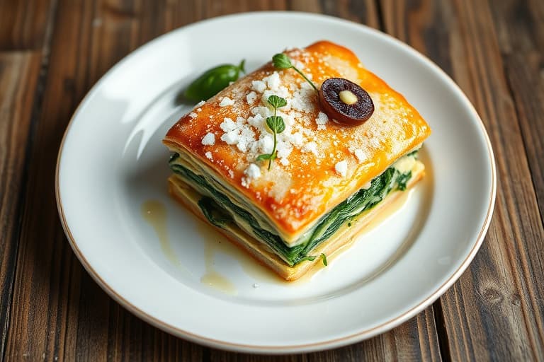 Spinatstrudel (Spinach Strudel)