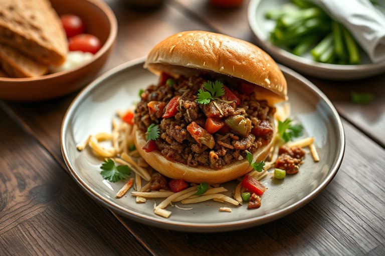 Hjemmelagde Sloppy Joes