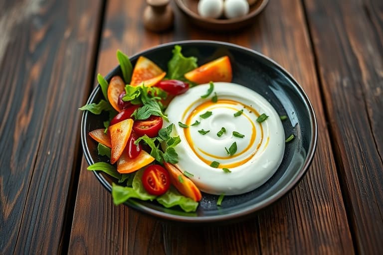 Kikert- og yoghurt-dip