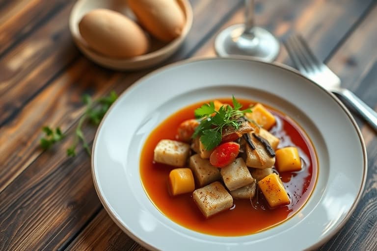 Gresskar- og potetpuré