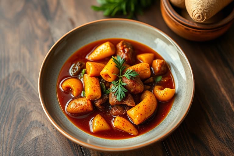 Sjømat- og kalkunpølsengumbo