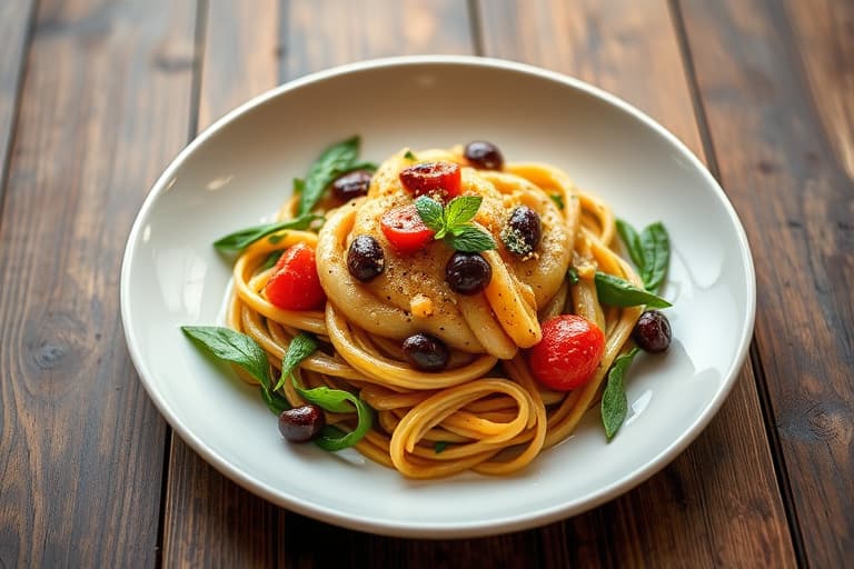 Siciliansk-inspirert potetgrateng