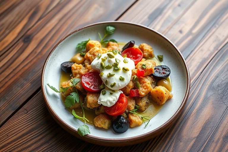 Glutenfrie skjell med rødbeter, ricotta og pistasjnøtter