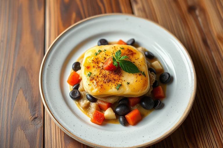 Grits-, ost- og løksouffléer