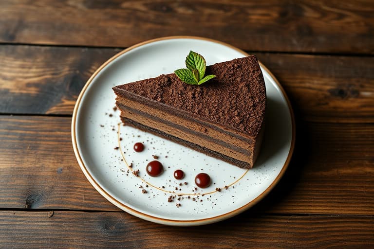 Triple-Chocolate Mousse Torte