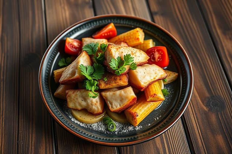 Skummel grillmat-snacksblanding