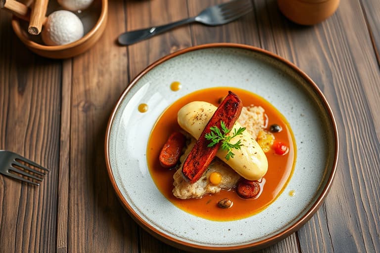 Smeltet ost og chorizo med grillet brød