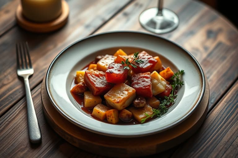 Rødkål med bringebær, løk og epler