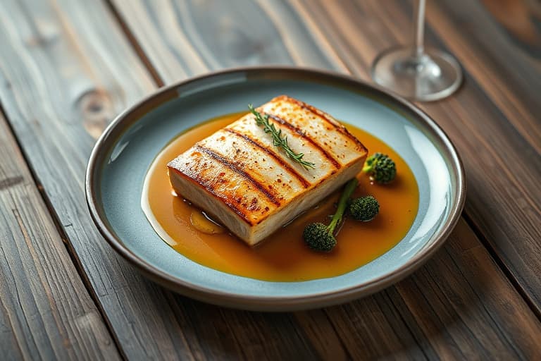 Grillet kylling med eddikbasert glasursaus