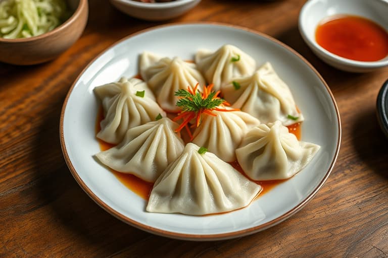 Shanghai suppe dumplings