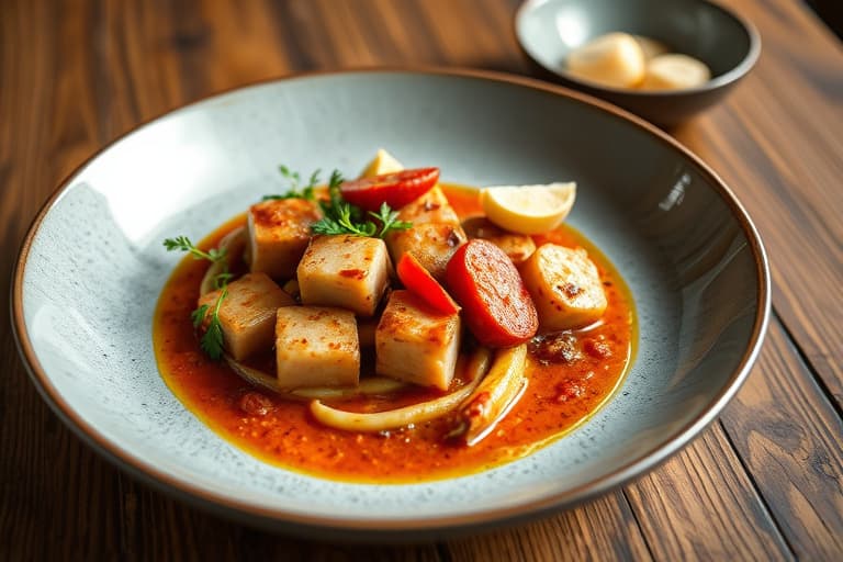 Rømme- og pepperrotmosede poteter