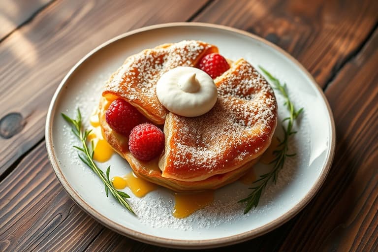 Aprikos-Linzertorte med kvarkpisket krem