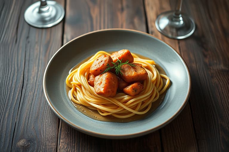 Maismelkaker med steikehode