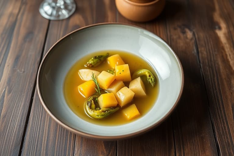 Tranebær- og aprikoskompott