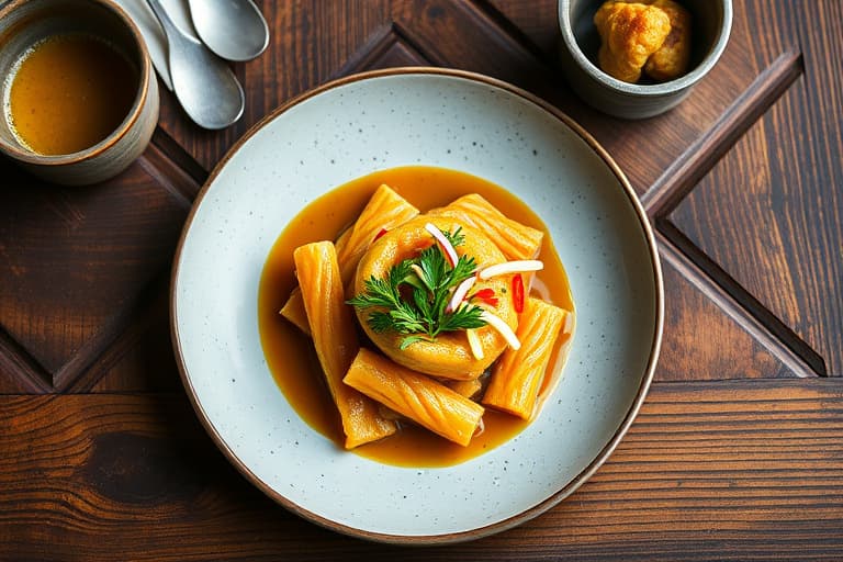 Søt hvitløks- og soyasaus