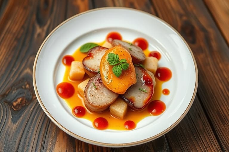 Honning- og ingefærglasert gulrot