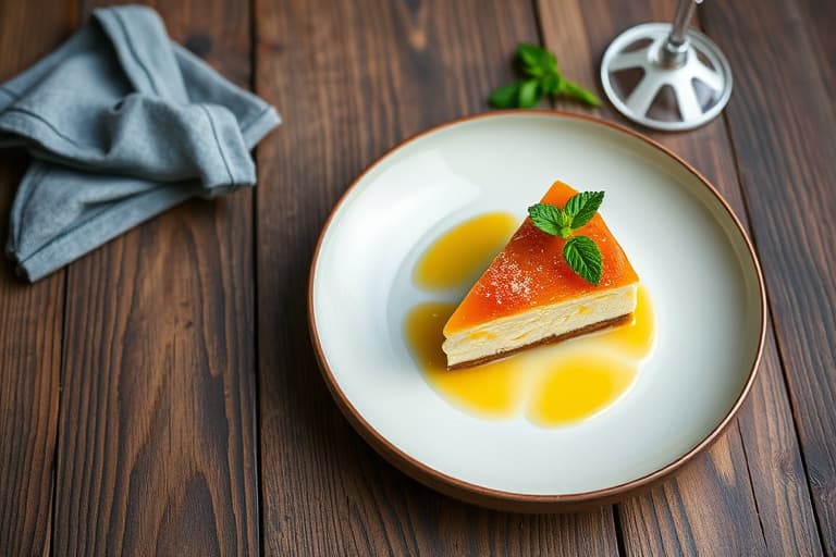 Sitron- og melassekake med sjakkmønster