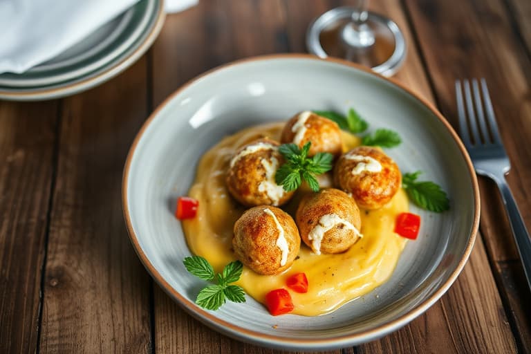 Ricotta- og salviefrityrballer