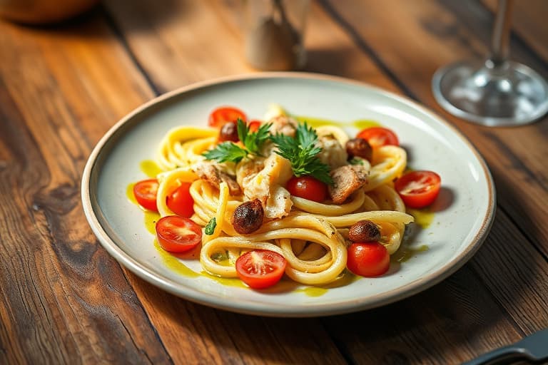 Rekesalat med agurk og dillvinaigrette