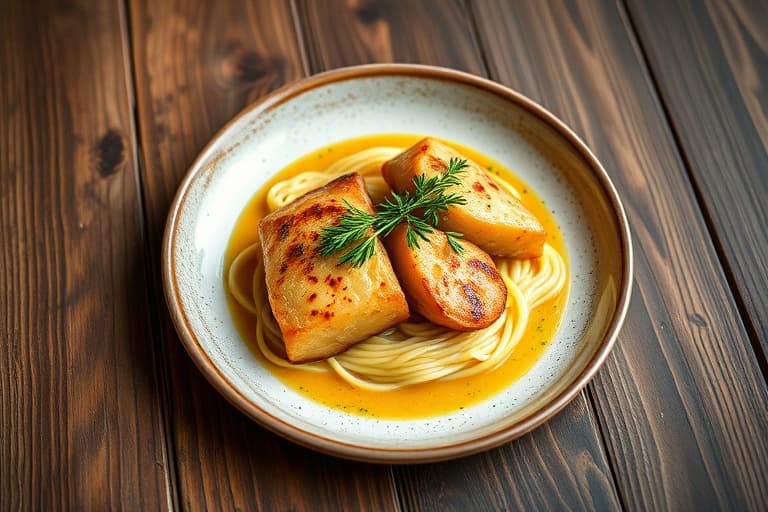 Visne grønnsaker med hvitløk og ansjos