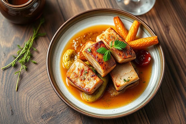 Lammekjøtt med pistou