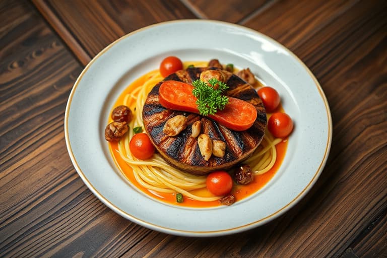 Torsk med chorizo og brødsmuler