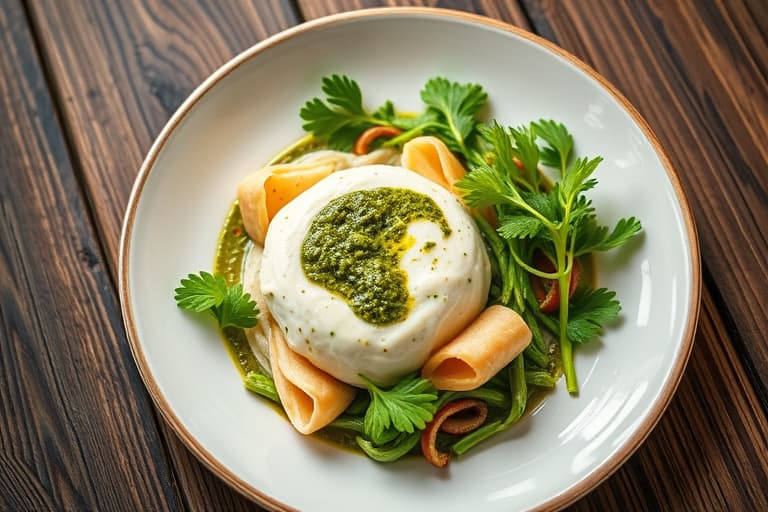 Hvit bønne- og pestodip