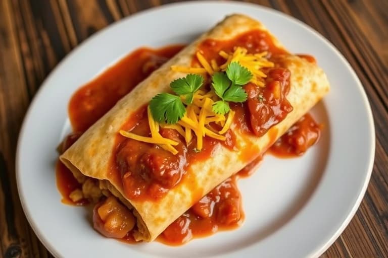 Chili-potetburritos