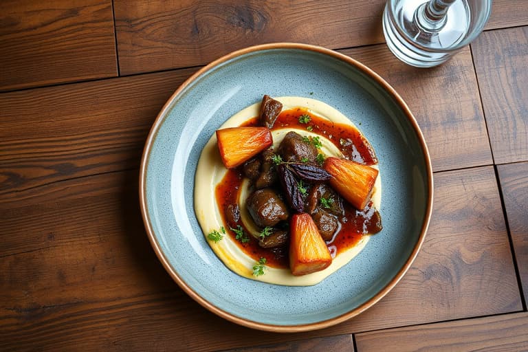 Eplepai med havregrynstreusel