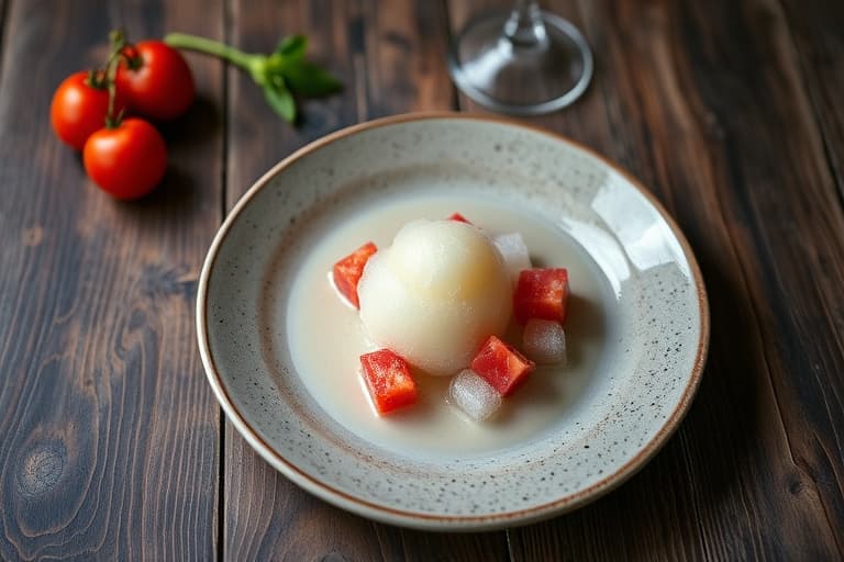 Hvitt russisk sorbet