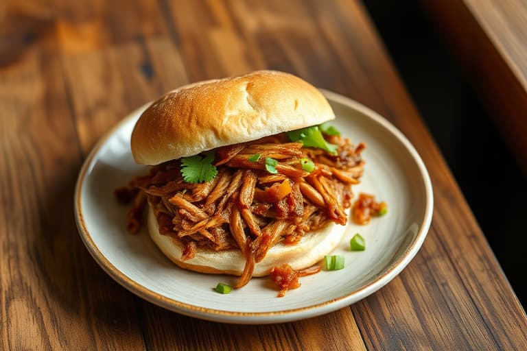 Carolina Pulled-Pork Sandwiches