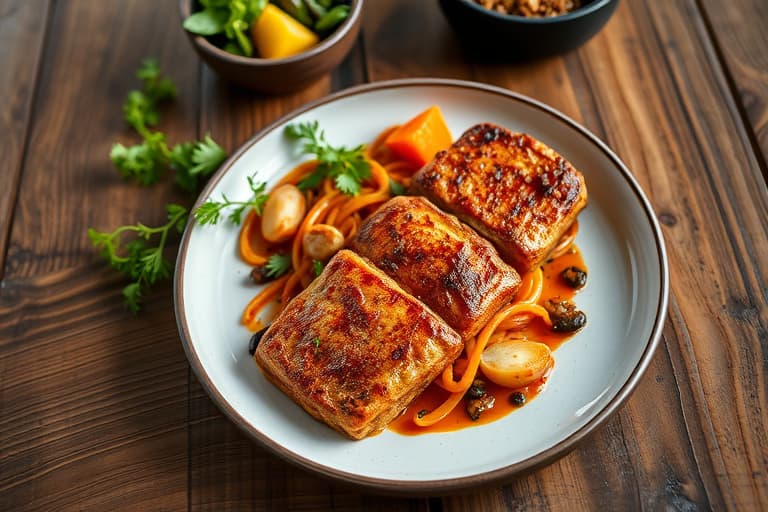 Grillet tandoori-lam