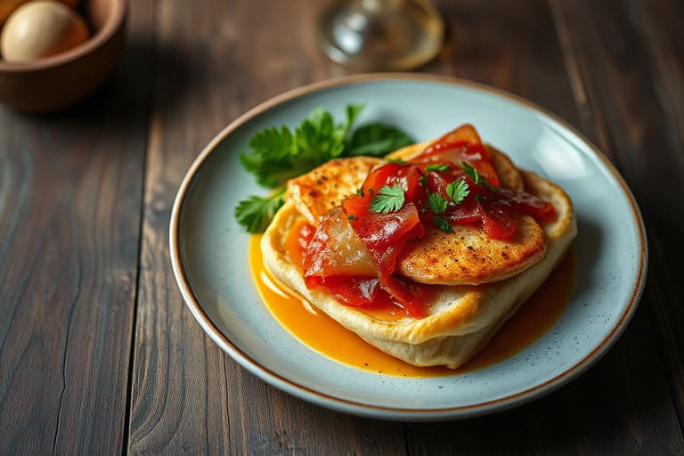 Baguette, røkt østers og pancetta-fylling