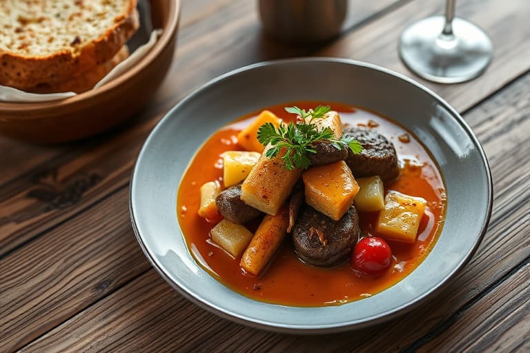 Eple- og rosinstrudel