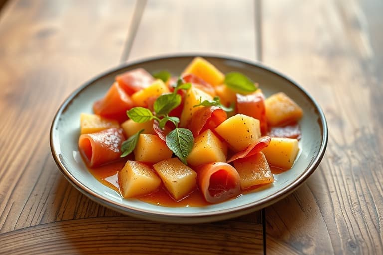 Prosciutto med melon