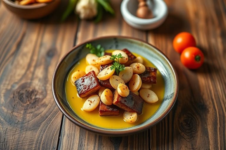 Basilikum-Mynte-olje