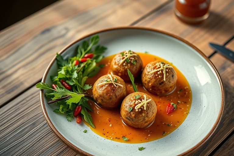 Kjøttboller av kalkun