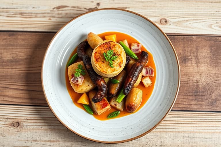 Koncord-druer- og pærepai