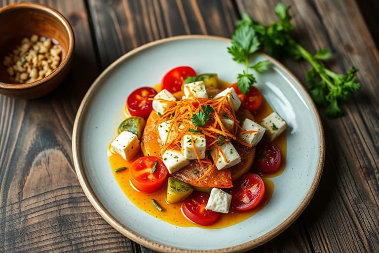 Dilled feta-ricottablanding